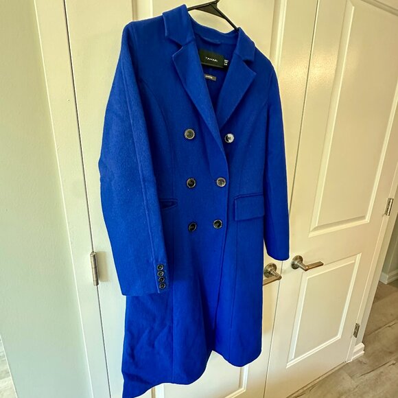 Tahari HANDMADE Wool Coat S - Picture 2 of 6